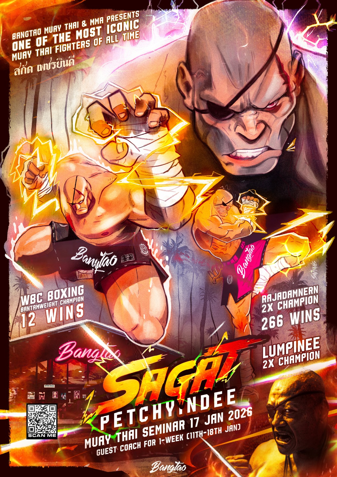 Sagat Petchyindee Seminar